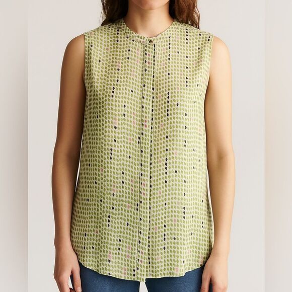 Liz Claiborne sleeveless button up blouse Size 1X - Picture 1 of 7